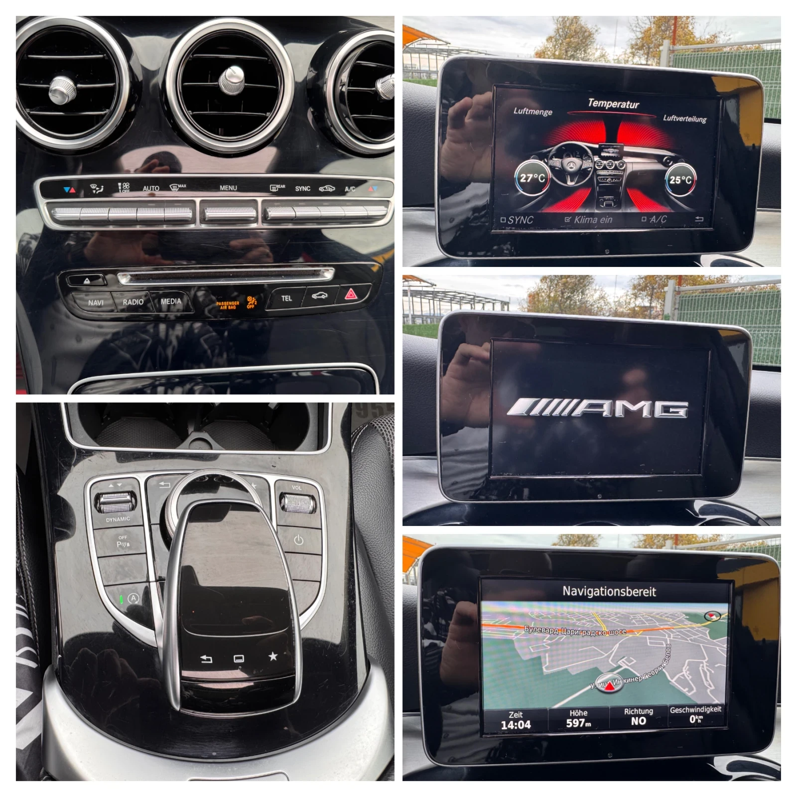 Mercedes-Benz C 220 d/6.3 AMG/4x4// /.// | Mobile.bg   16