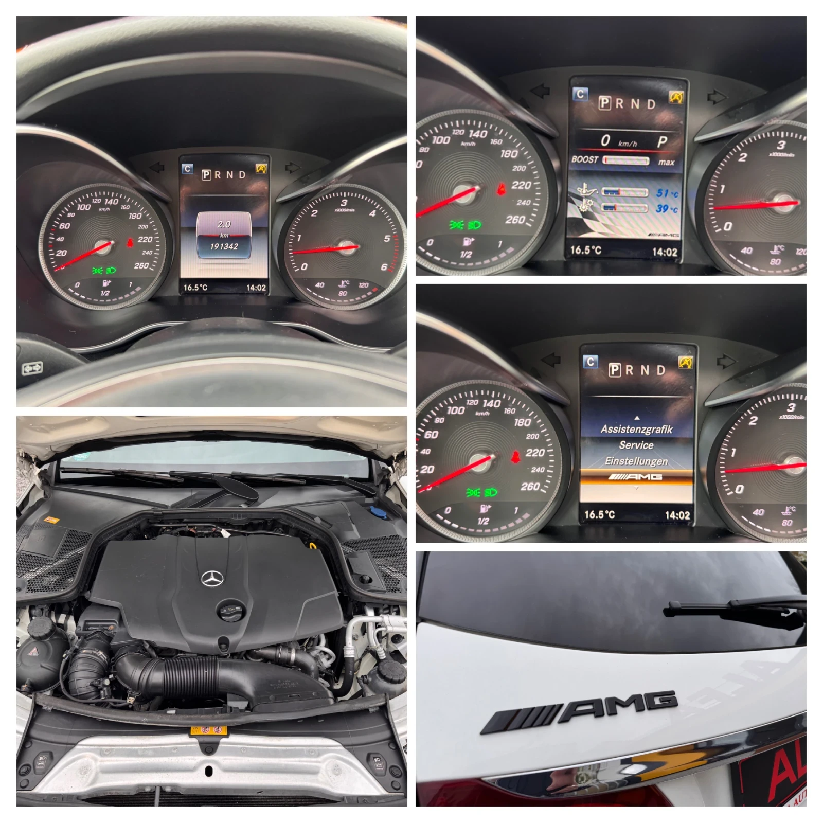 Mercedes-Benz C 220 d/6.3 AMG/4x4// /.// | Mobile.bg   17