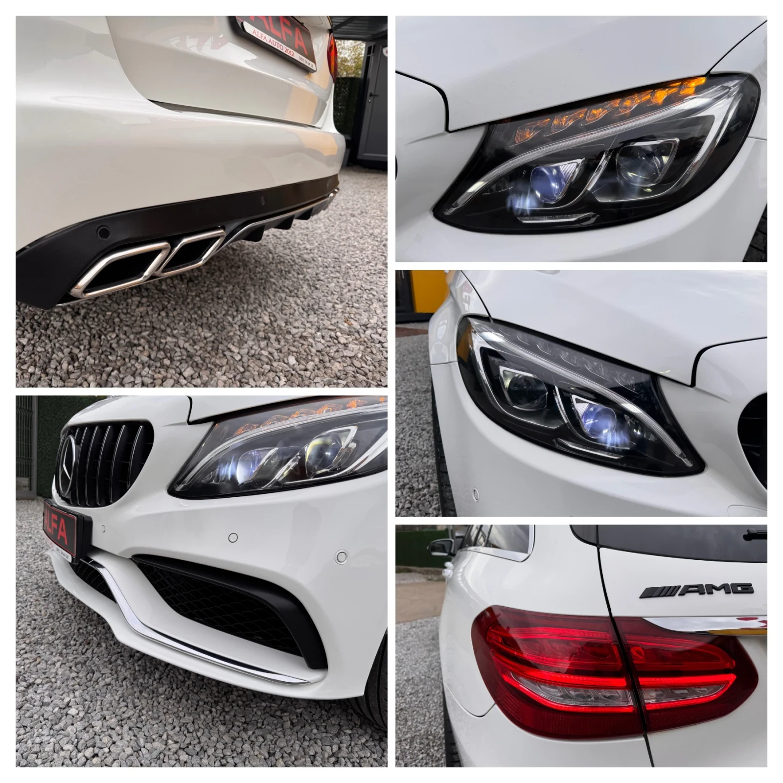 Mercedes-Benz C 220 d/6.3 AMG/4x4// /.// | Mobile.bg   10