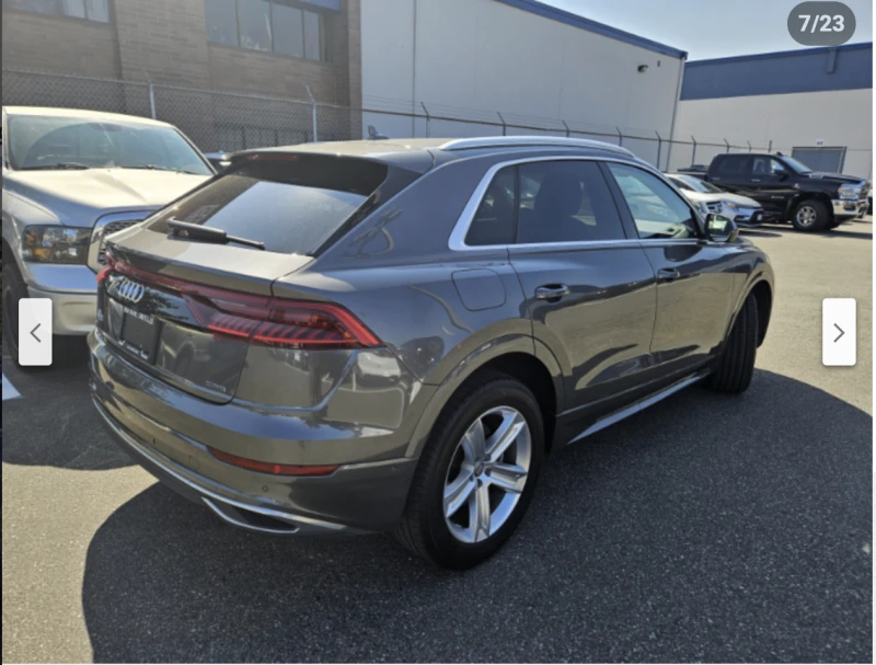 Audi Q8 3.0T* ДИСТРОНИК* ОБДУХВАНЕ* 360КАМЕРА* 53000КМ* , снимка 2 - Автомобили и джипове - 51823088