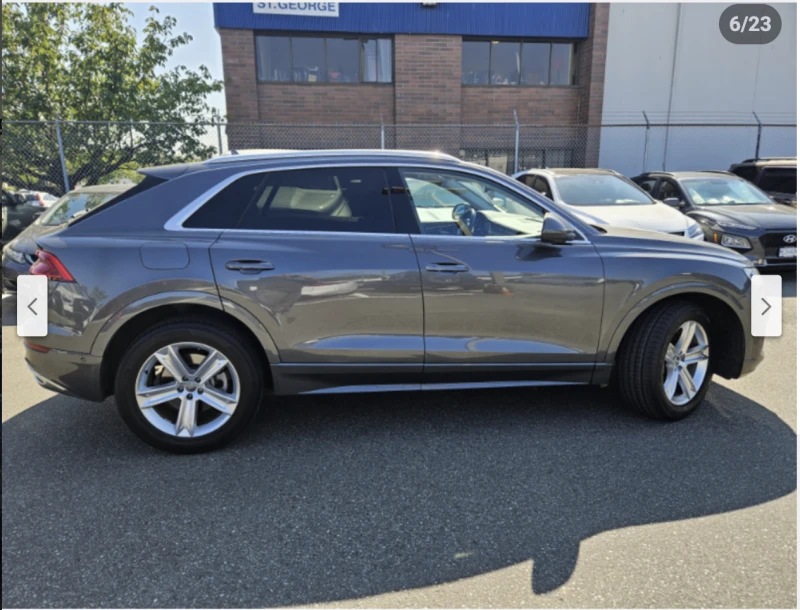 Audi Q8 3.0T* ДИСТРОНИК* ОБДУХВАНЕ* 360КАМЕРА* 53000КМ* , снимка 3 - Автомобили и джипове - 51823088