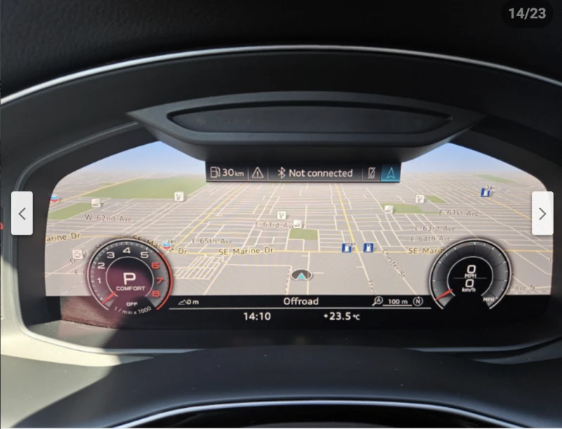 Audi Q8 3.0T* ДИСТРОНИК* ОБДУХВАНЕ* 360КАМЕРА* 53000КМ* , снимка 11 - Автомобили и джипове - 51823088