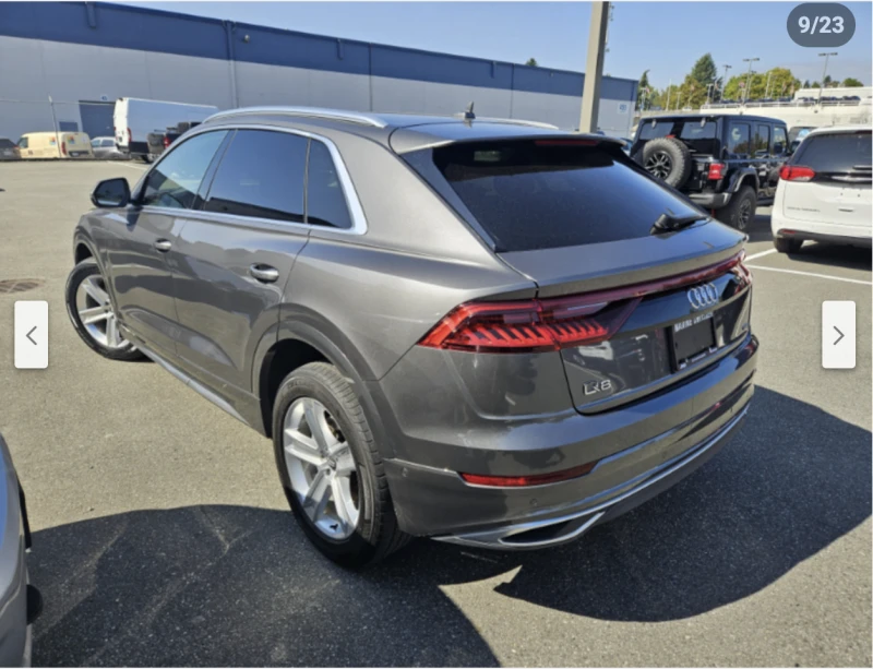 Audi Q8 3.0T* ДИСТРОНИК* ОБДУХВАНЕ* 360КАМЕРА* 53000КМ* , снимка 5 - Автомобили и джипове - 51823088