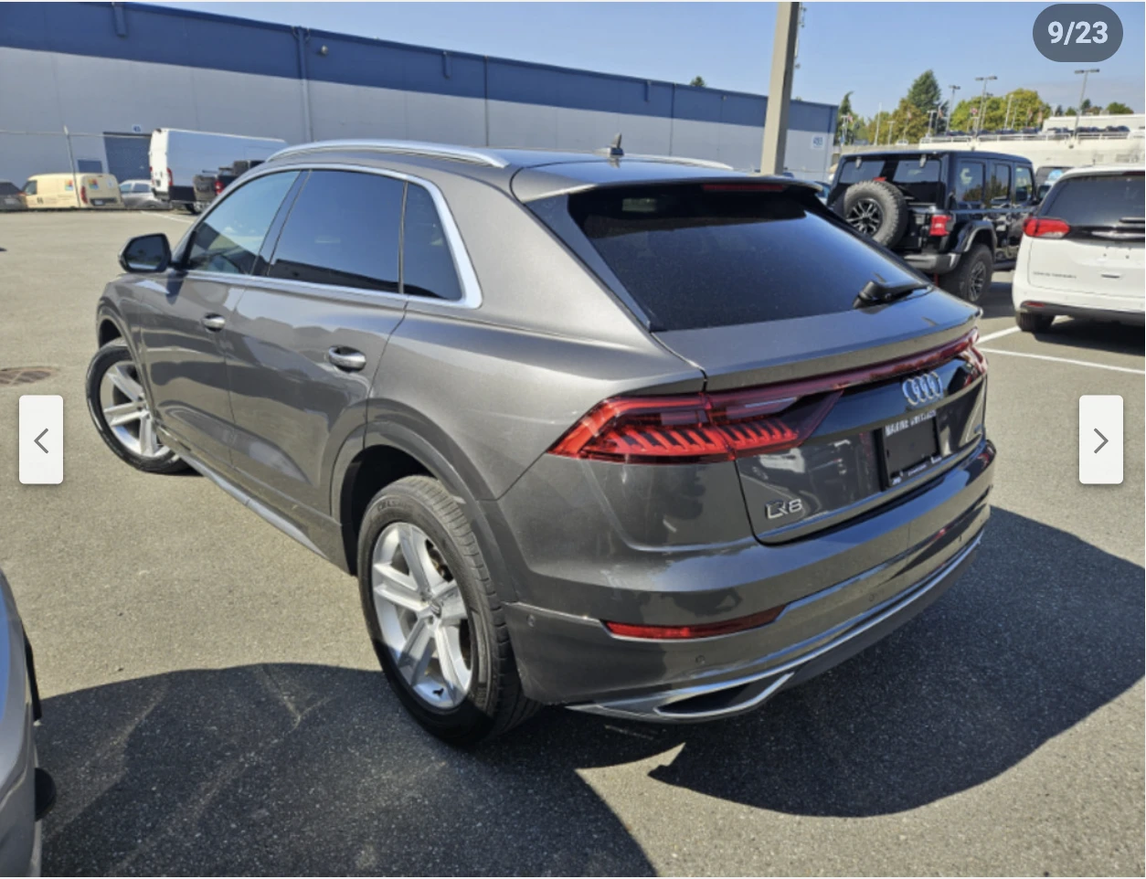 Audi Q8 3.0T* ДИСТРОНИК* ОБДУХВАНЕ* 360КАМЕРА* 53000КМ*  - изображение 5