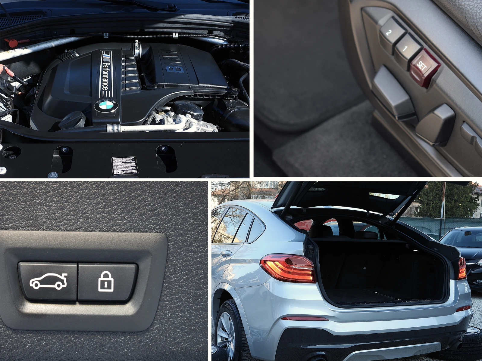 BMW X4 X4 ШВЕЙЦАРИЯ/M40i M Performance, снимка 15 - Автомобили и джипове - 55093808