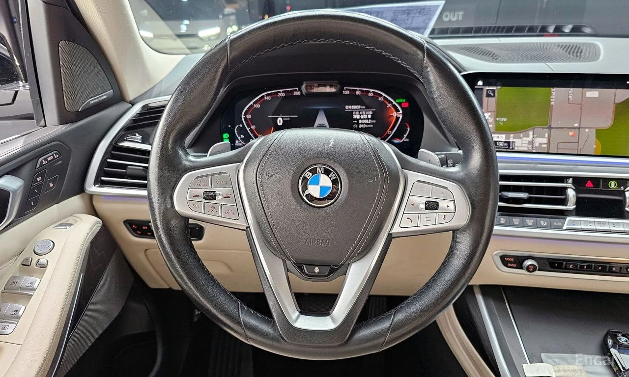 BMW X7 ЛАЗЕРИ * ОБДУХВАНЕ * ДИСТРОНИК * H/K * , снимка 14 - Автомобили и джипове - 55187492