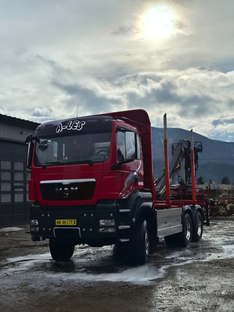 Man Tga 33.480 6x6, снимка 8 - Камиони - 53289370