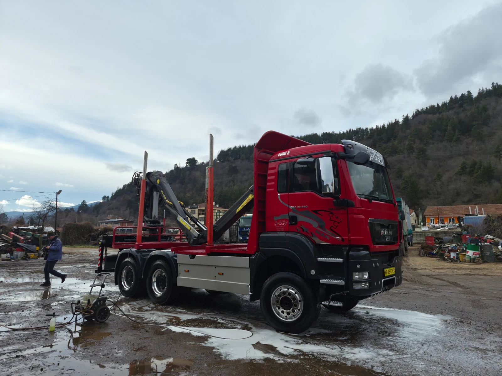 Man Tga 33.480 6x6 - изображение 7