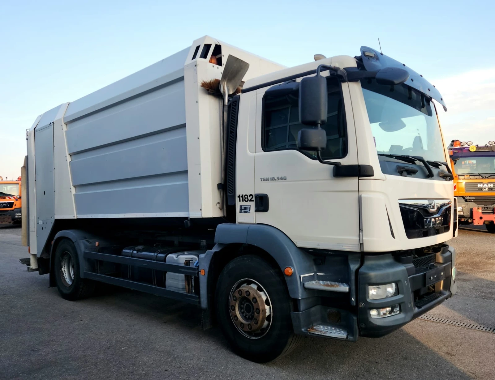 Man Tgm 4x2, Ротопреса, Нов внос, , , , снимка 2 - Камиони - 55806622