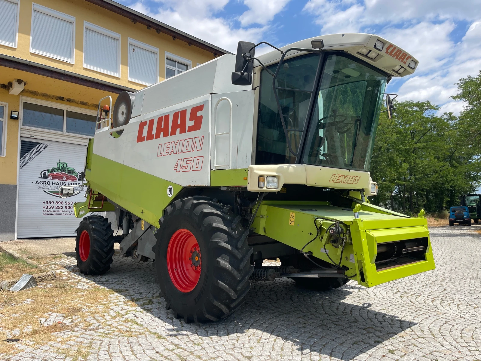 Комбайн Claas LEXION 450 + CLAAS C660 ЛИЗИНГ, снимка 1
