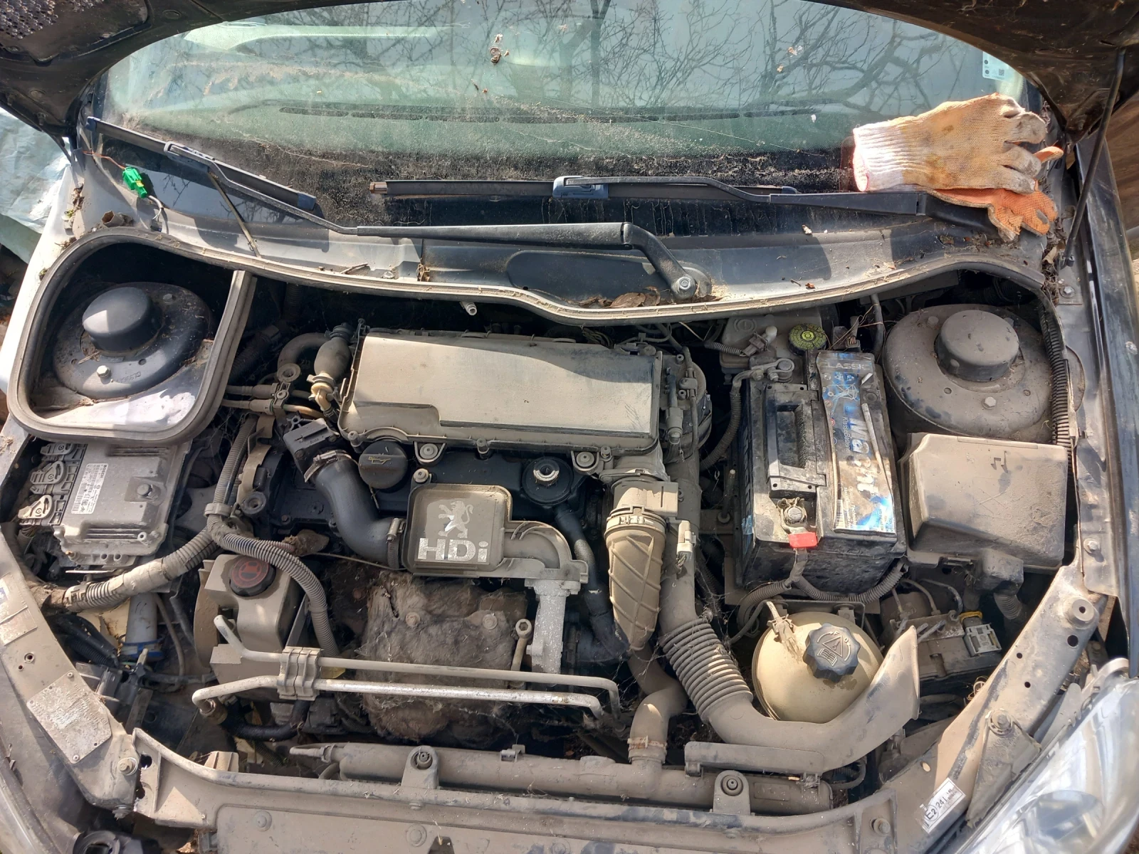 Peugeot 206 1.4 HDI , снимка 9 - Автомобили и джипове - 53738707