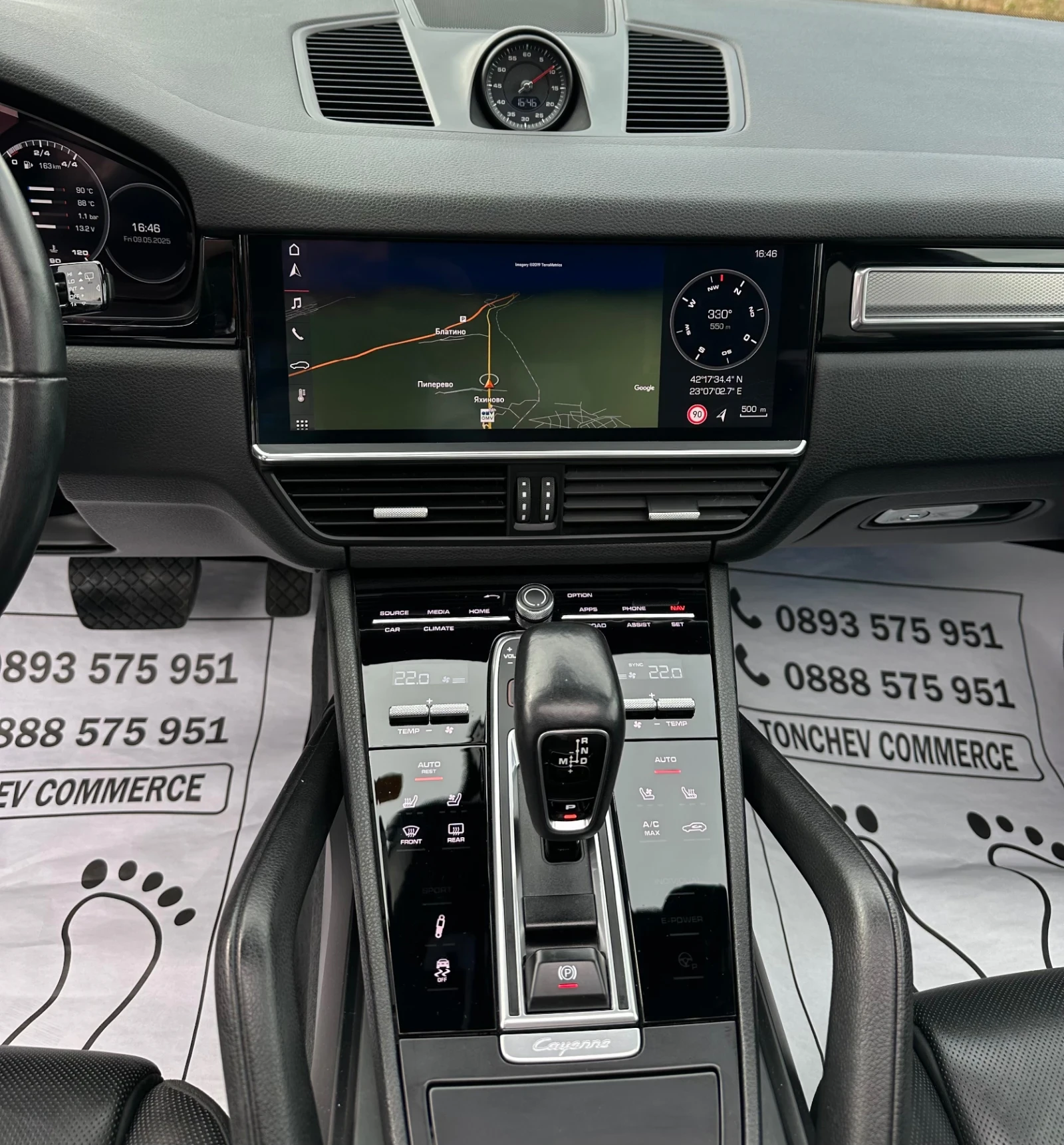 Porsche Cayenne 3.0-T-NEW-FULL-109.000km-KEYLES-PANORAMA-TOP | Mobile.bg   11