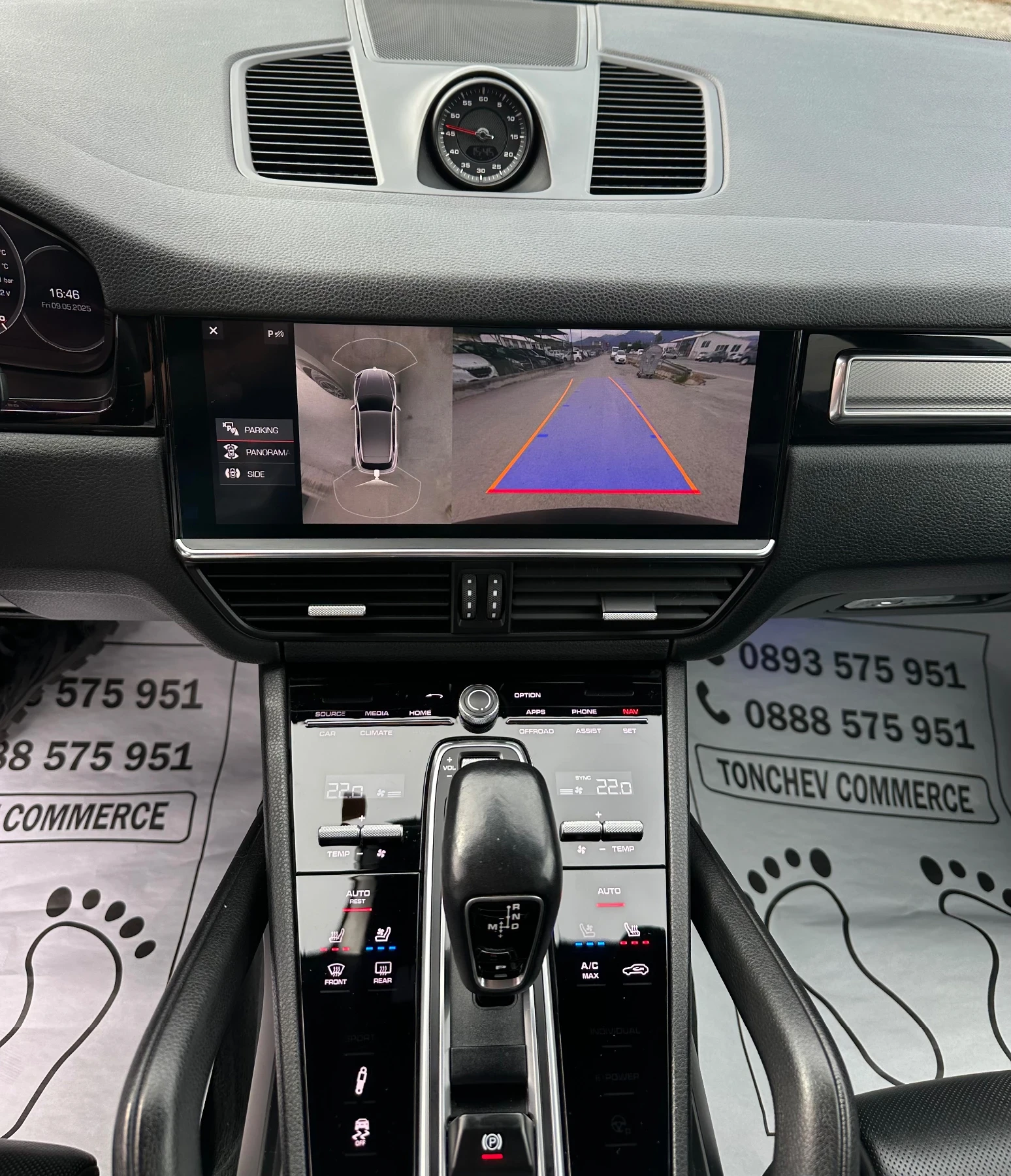 Porsche Cayenne 3.0-T-NEW-FULL-109.000km-KEYLES-PANORAMA-TOP | Mobile.bg   12