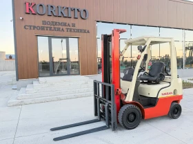 Мотокар Nissan Газ - Бензин / Изравнител / Автоматик / Като Нов!!, снимка 1