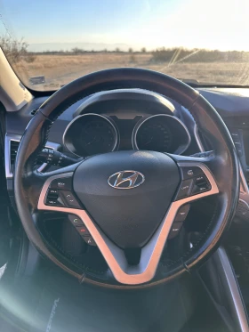 Hyundai Veloster  1.6GDi 140HP KEYLESS/ПОДГРЕВ/КАМЕРА/ОБСЛУЖЕН, снимка 10
