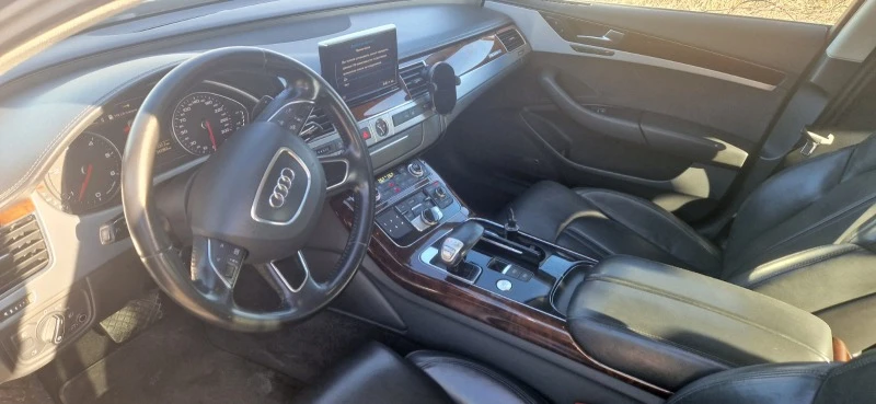 Audi A8 3.0TDI QUATTRO/LONG/PANORAMA/3 TV, снимка 13 - Автомобили и джипове - 44631884