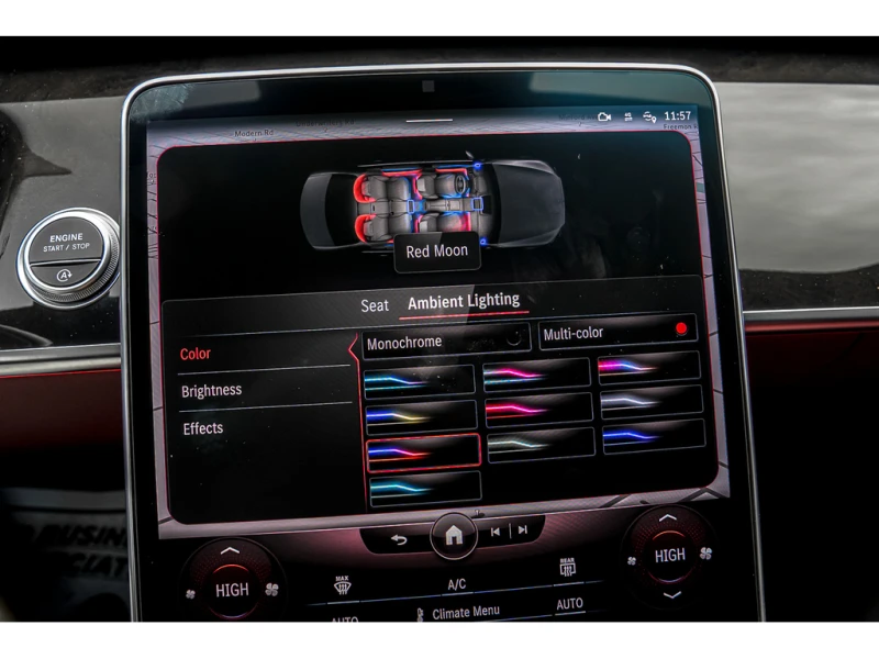 Mercedes-Benz S 500 AMG PKG/ПОДГРЕВ/ОБДУХ/МАСАЖ/ПАНО, снимка 13 - Автомобили и джипове - 52481684