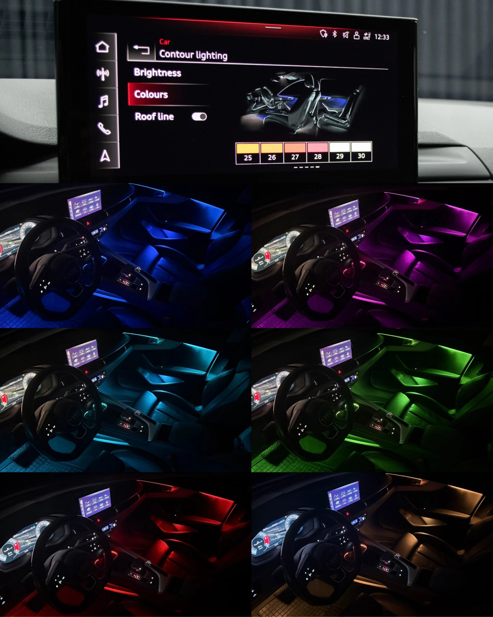 Audi A4 40TDI/190HP/Quattro/S* -Line/Matrix | Mobile.bg   13