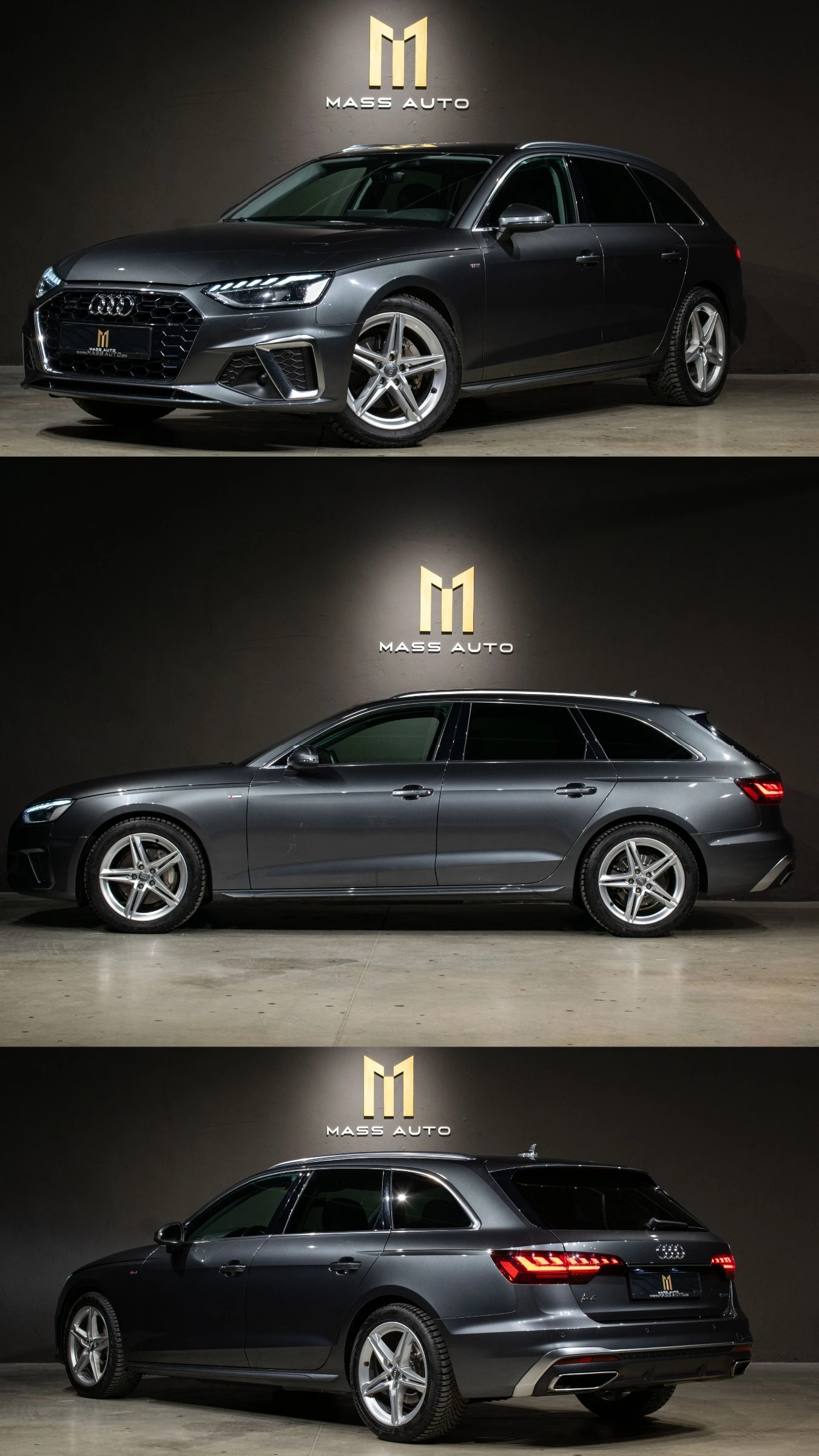 Audi A4 40TDI/190HP/Quattro/S* -Line/Matrix | Mobile.bg   3