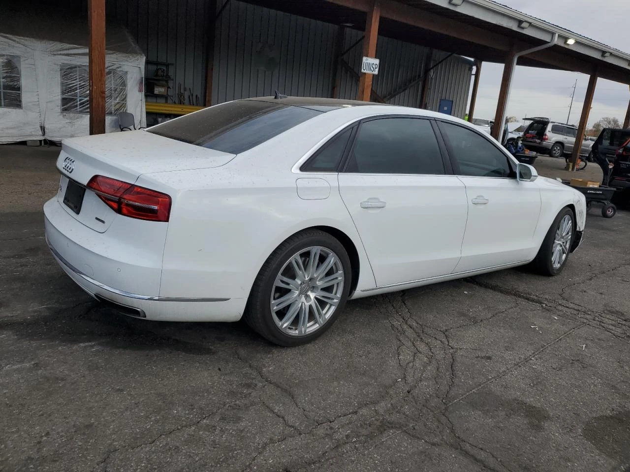 Audi A8 L* BOSE* HEAD-UP* МАСАЖ* 360 КАМЕРИ* ОБДУХВАНЕ - изображение 6