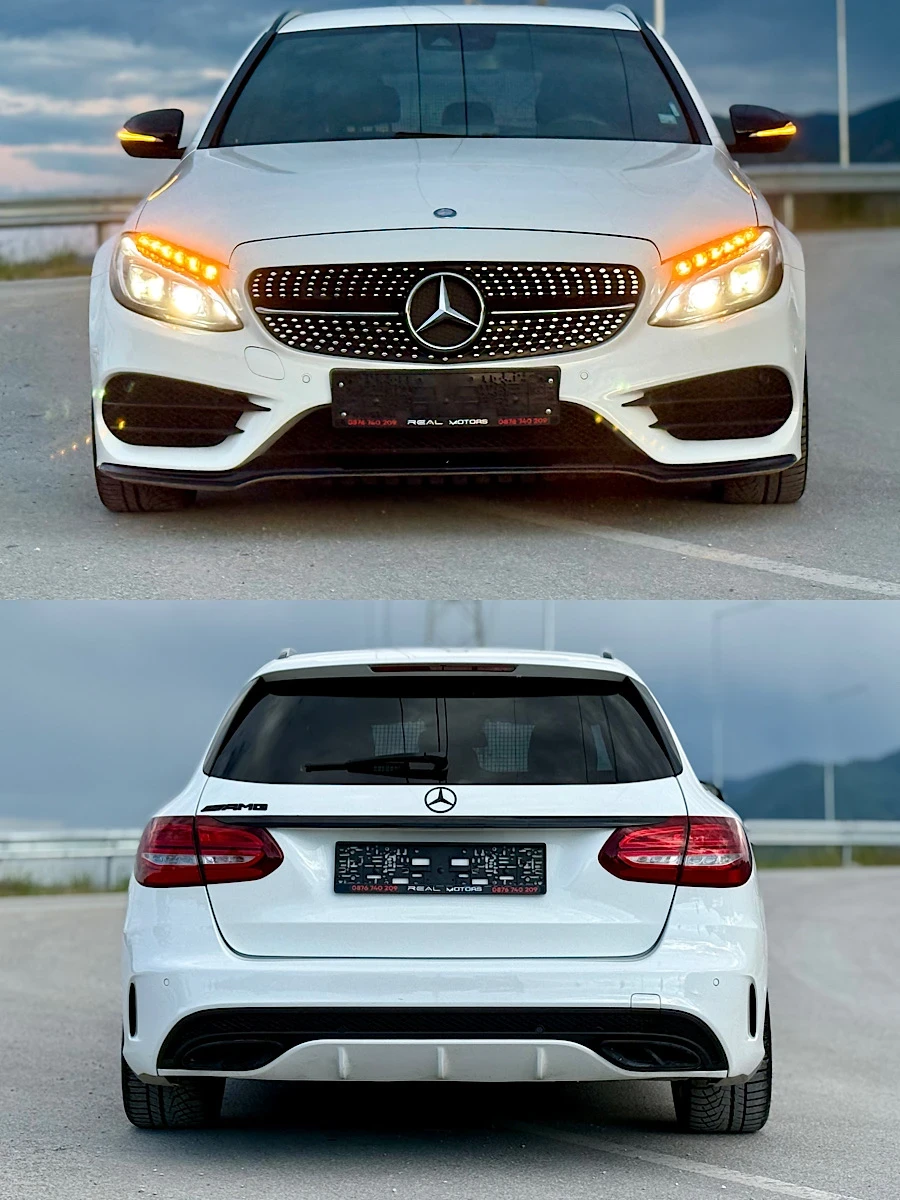 Mercedes-Benz C 220 AMG PACK ТОП състояние, снимка 6 - Автомобили и джипове - 54577015