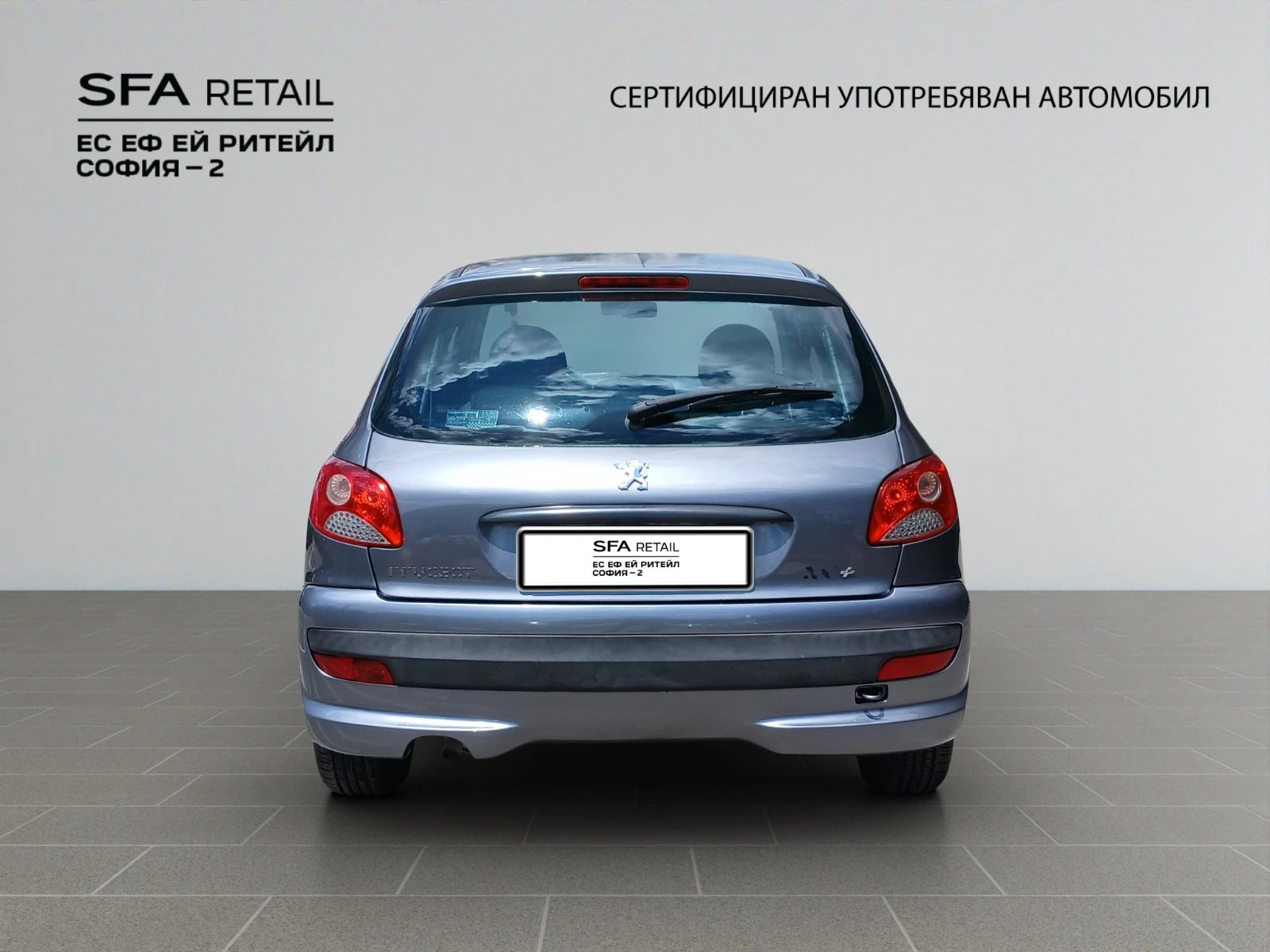 Peugeot 206 206+ URBAN 1.4E/75, 5p, снимка 6 - Автомобили и джипове - 55023028
