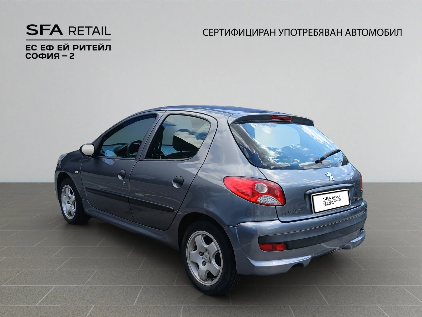 Peugeot 206 206+ URBAN 1.4E/75, 5p, снимка 7 - Автомобили и джипове - 55023028