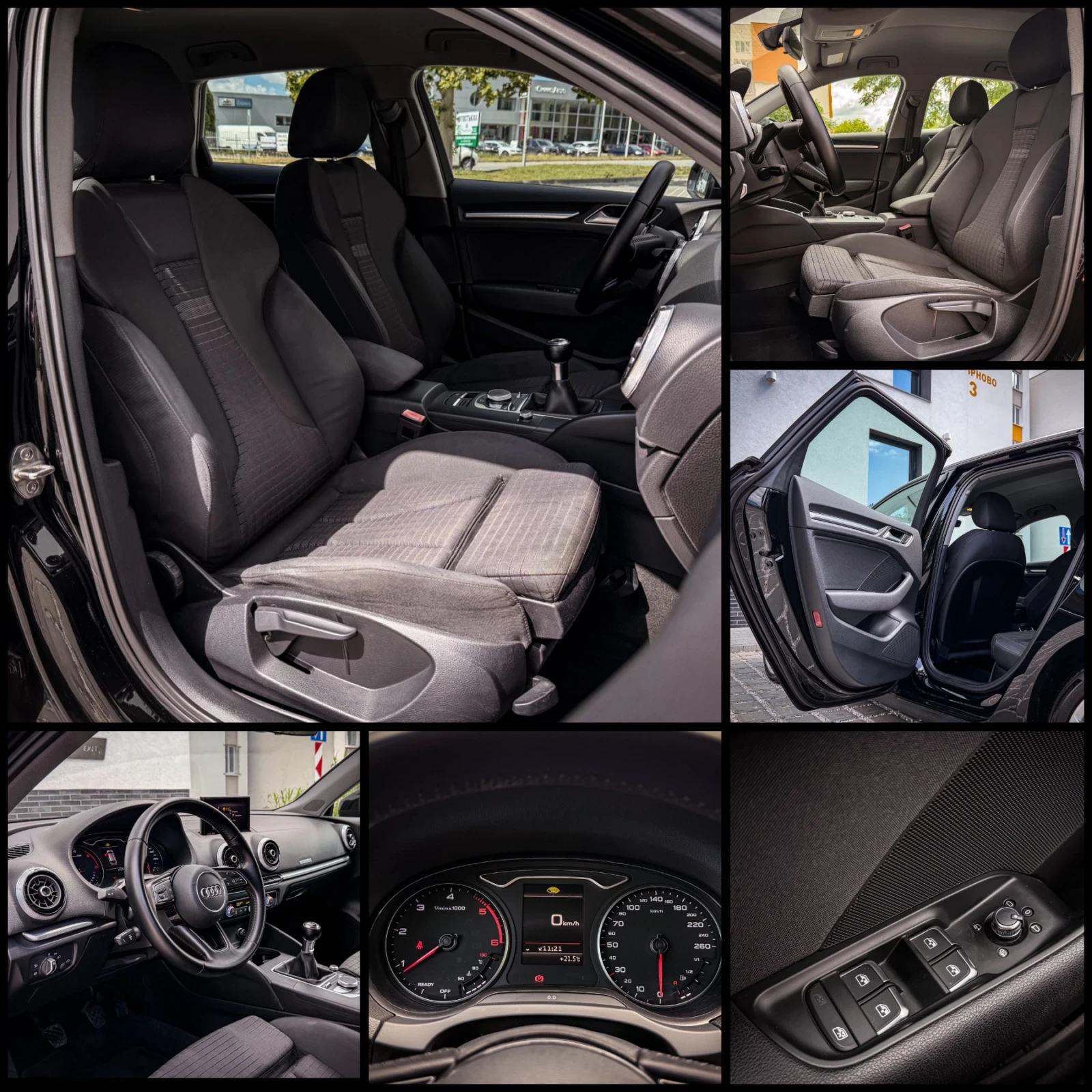Audi A3 1.6TDI/110HP/Sportback/DSP/LED/PDC/NAVI/RECARO, снимка 13 - Автомобили и джипове - 55391559