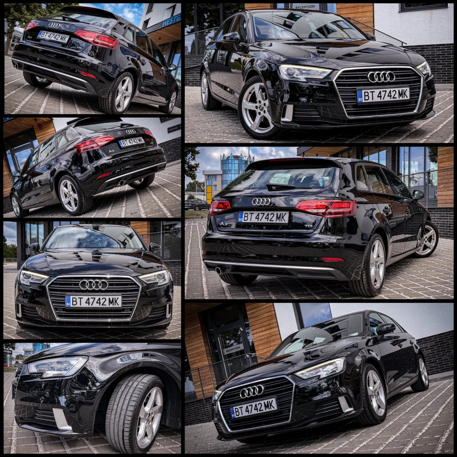 Audi A3 1.6TDI/110HP/Sportback/DSP/LED/PDC/NAVI/RECARO, снимка 17 - Автомобили и джипове - 55391559