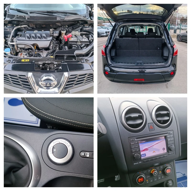 Nissan Qashqai 2.0i-141кс-ШВЕЙЦАРИЯ-РЪЧКА-6ск-7м-FACELIFT-4X4, снимка 17 - Автомобили и джипове - 48803144