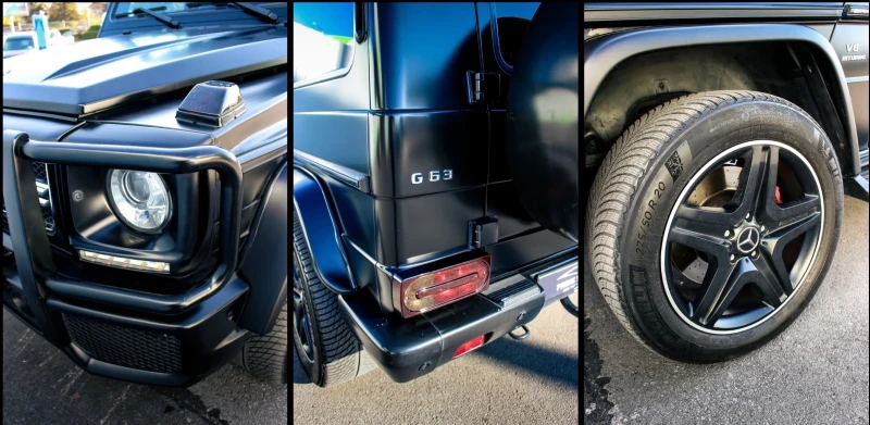 Mercedes-Benz G 63 AMG RENNtech/Akrapovic/3D sound/Distronic/Camera, снимка 16 - Автомобили и джипове - 52170259