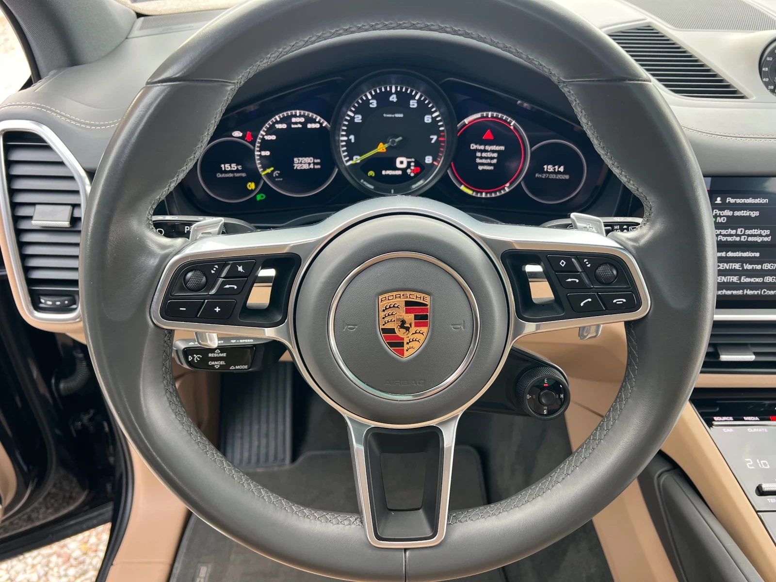 Porsche Cayenne 3.0i* E-HIBRYD* EL* 462ks* AUT* * FULL* FULL* FULL, снимка 8 - Автомобили и джипове - 54000742