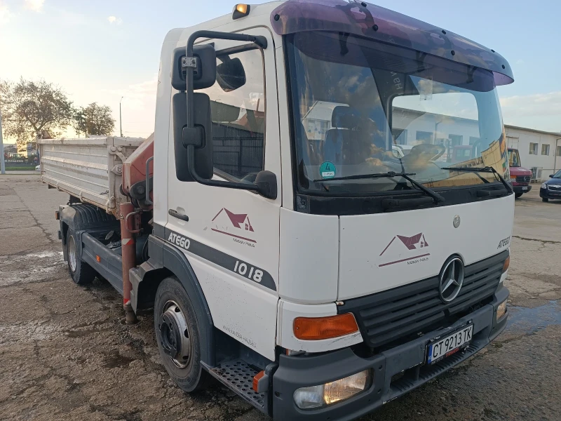 Mercedes-Benz Atego 815, КОЛЕДНА ПРОМОЦИЯ, САМОСВАЛ С КРАН, ЛИЗИНГ , снимка 2 - Камиони - 52505819