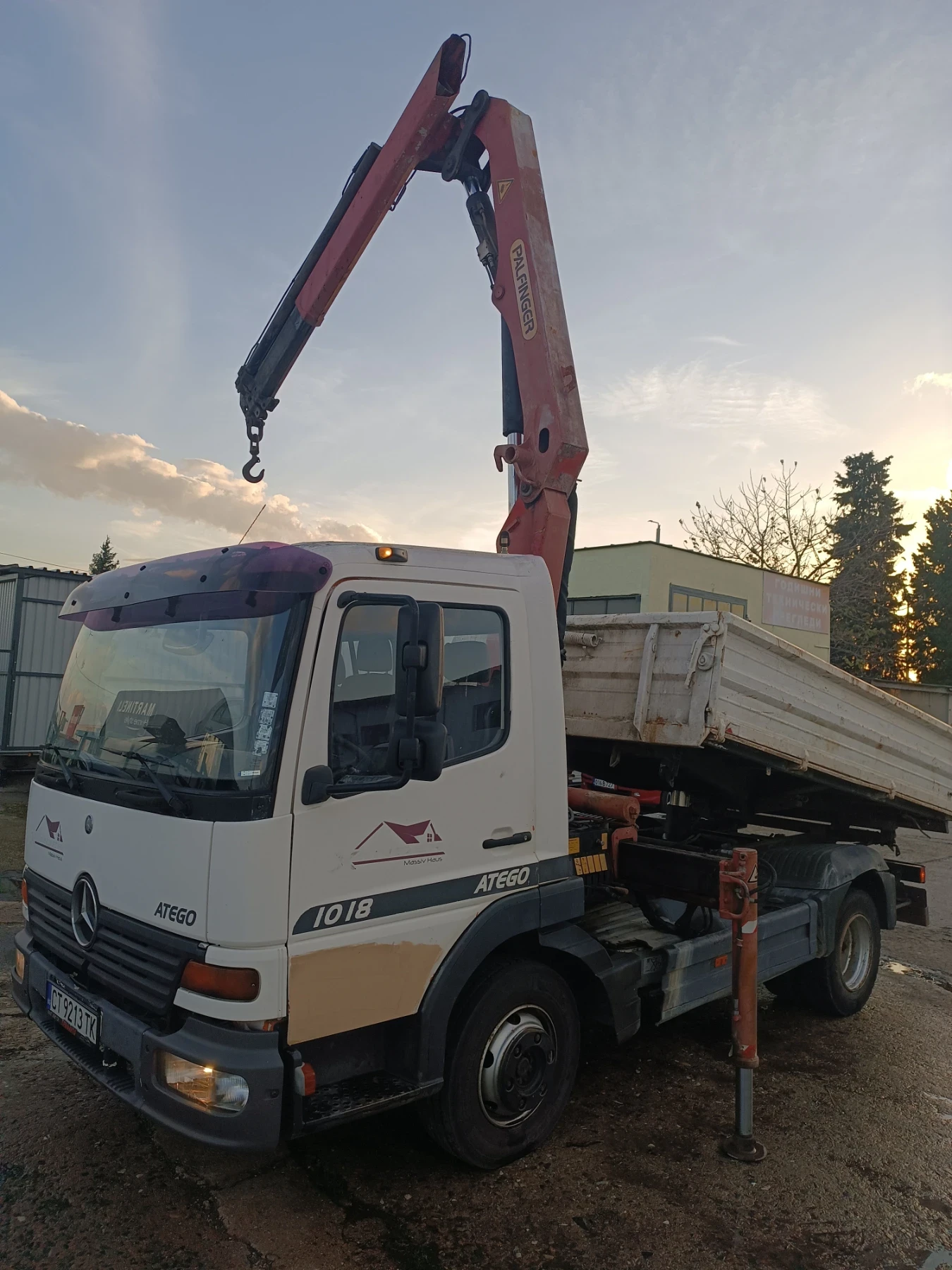 Mercedes-Benz Atego 815, САМОСВАЛ С КРАН, ЛИЗИНГ  - изображение 10