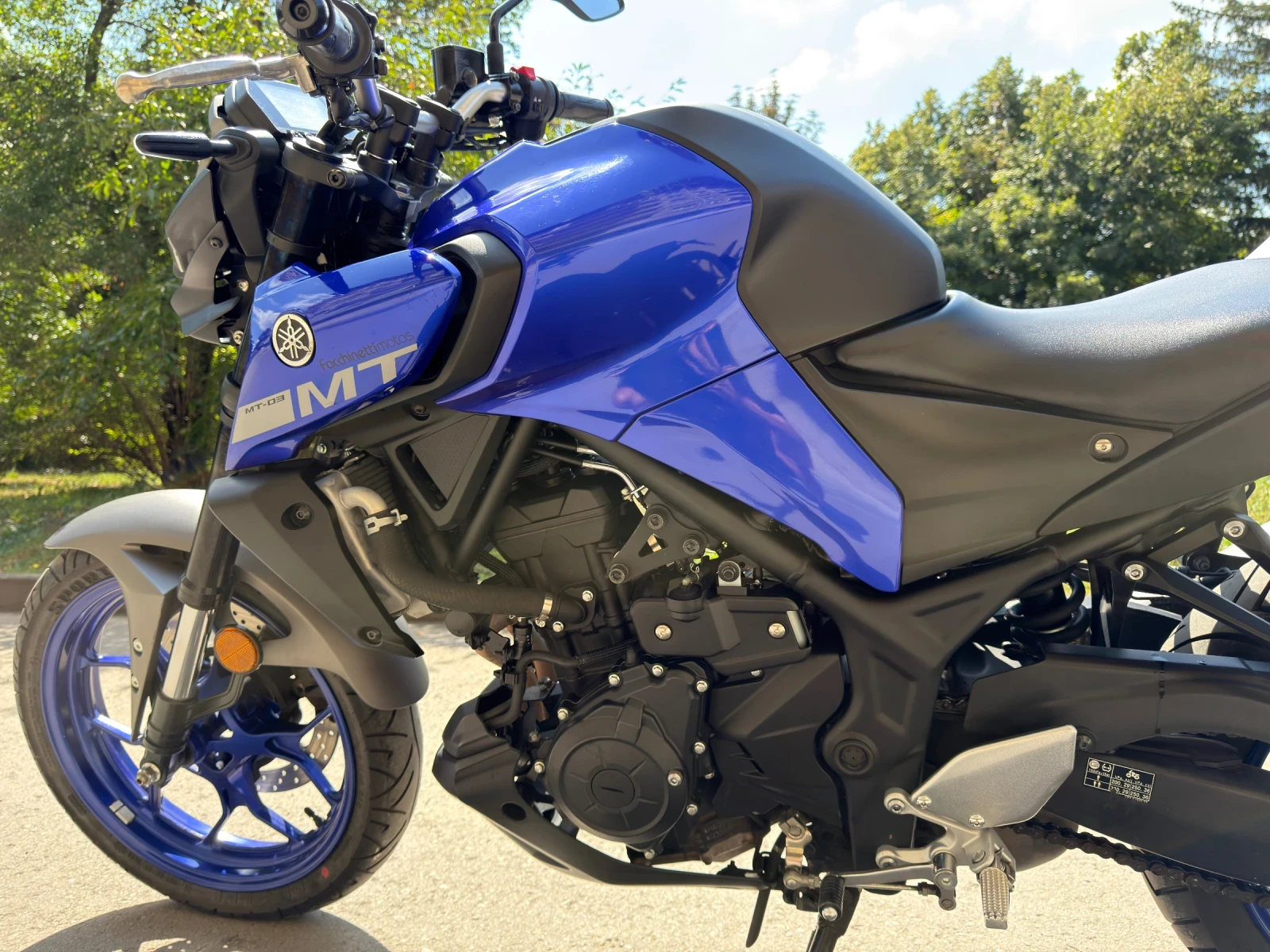Yamaha Mt-03 A2 ABS Swiss, снимка 6 - Мотоциклети и мототехника - 55843317