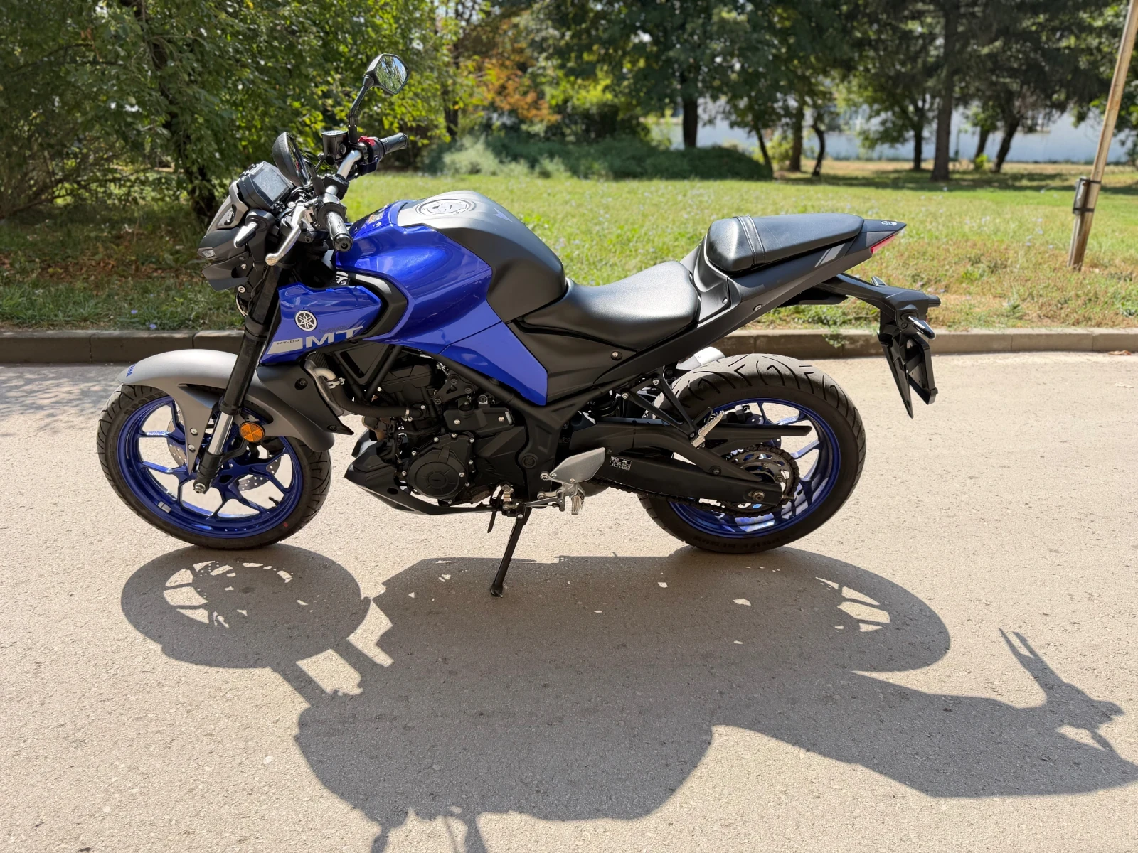 Yamaha Mt-03 A2 ABS Swiss, снимка 4 - Мотоциклети и мототехника - 55843317