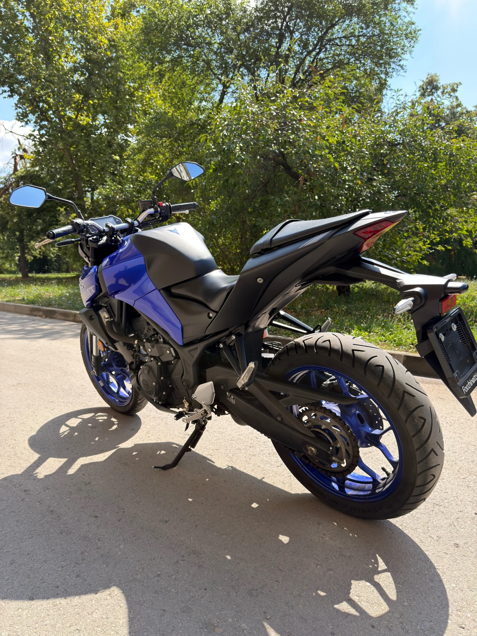 Yamaha Mt-03 A2 ABS Swiss, снимка 9 - Мотоциклети и мототехника - 55843317