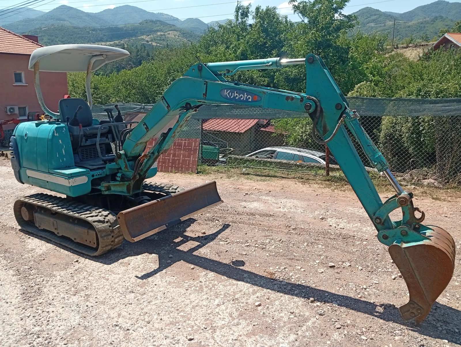Багер Kubota K-025, снимка 6 - Индустриална техника - 55491457