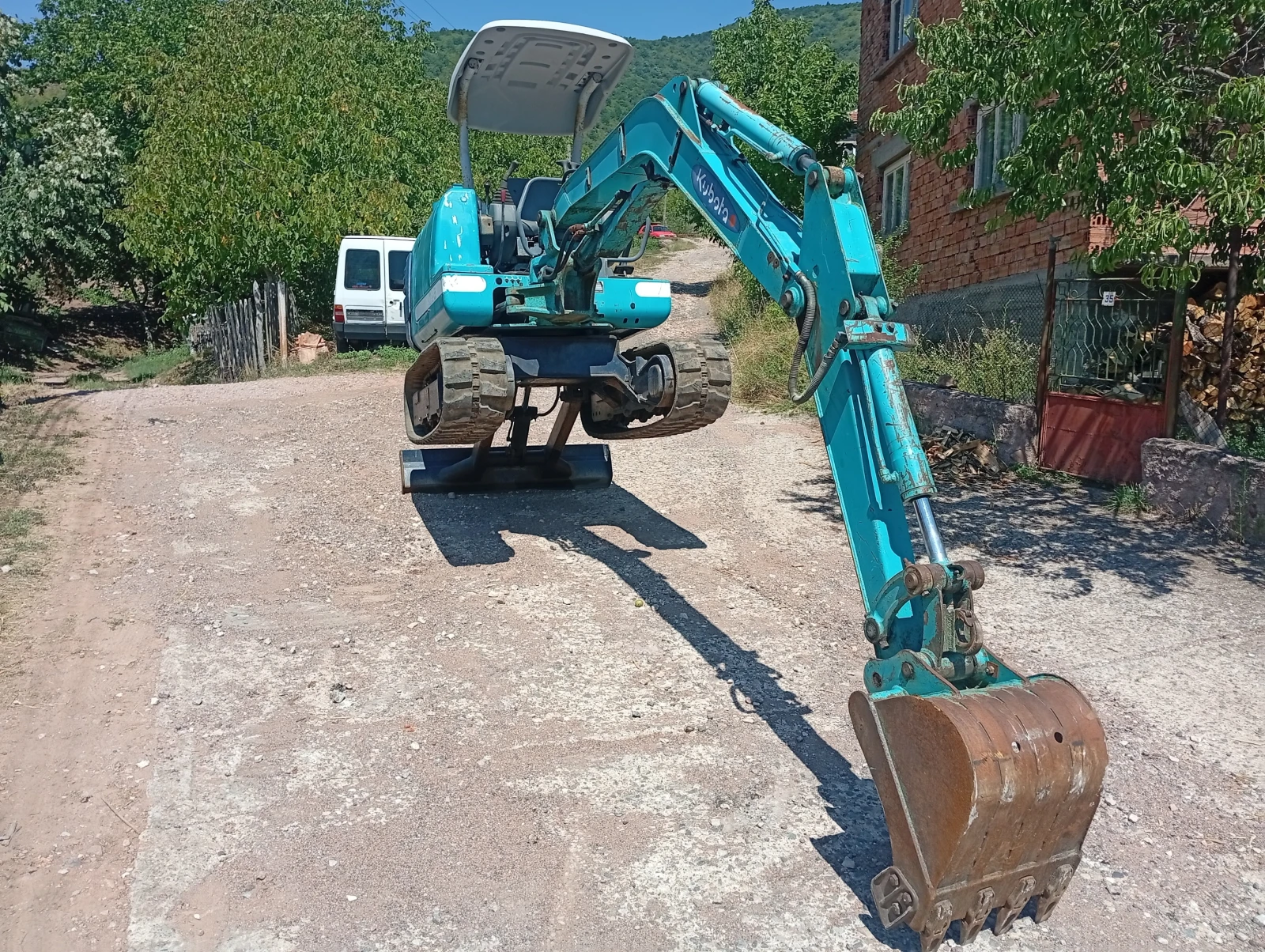 Багер Kubota K-025, снимка 7 - Индустриална техника - 55491457