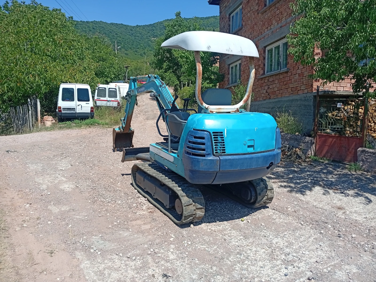 Багер Kubota K-025, снимка 2 - Индустриална техника - 55491457