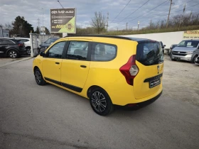 Dacia Lodgy 1.5DCI* 7 места* ЖЪЛТ ЦВЯТ * , снимка 3
