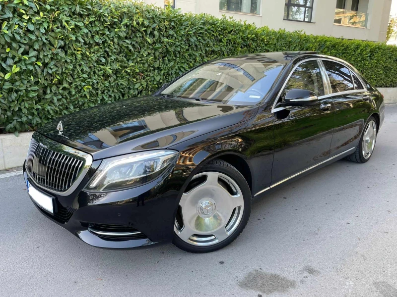 Mercedes-Benz S 500 Maybach/Long/4 Matic/360/Burmester/Full, снимка 1 - Автомобили и джипове - 47923075