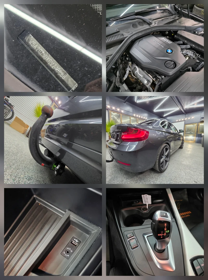 BMW 220 Msport Navi Xenon, снимка 8 - Автомобили и джипове - 50739964