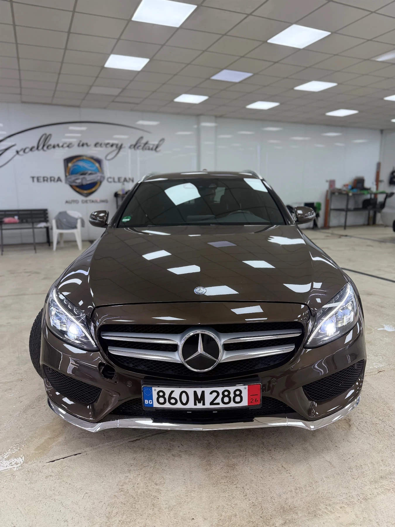 Mercedes-Benz C 220 DISTRONIC PLUS/4MATIC/9G TRONIC (НАЛИЧНА В БГ), снимка 3 - Автомобили и джипове - 55493431