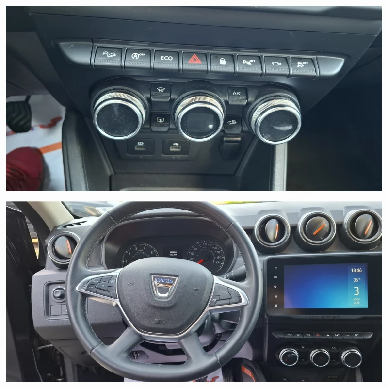 Dacia Duster 1.3 TCe  4x4 360 камери ШВЕЙЦАРИЯ, снимка 14 - Автомобили и джипове - 50565699