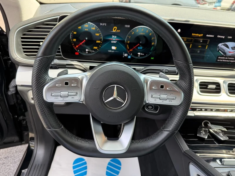 Mercedes-Benz GLE 350 COUPE/320HP/4MATIC/CAM/LED/NAVI/DIGI/AMBI/209g, снимка 12 - Автомобили и джипове - 51487882