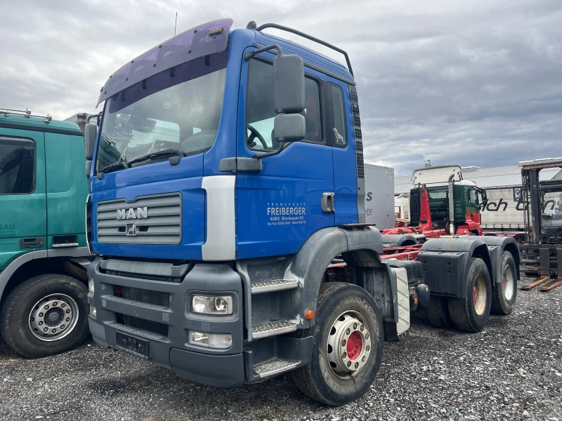 Man Tga 6x4, На Шаси, Внос, , , снимка 6 - Камиони - 47539662