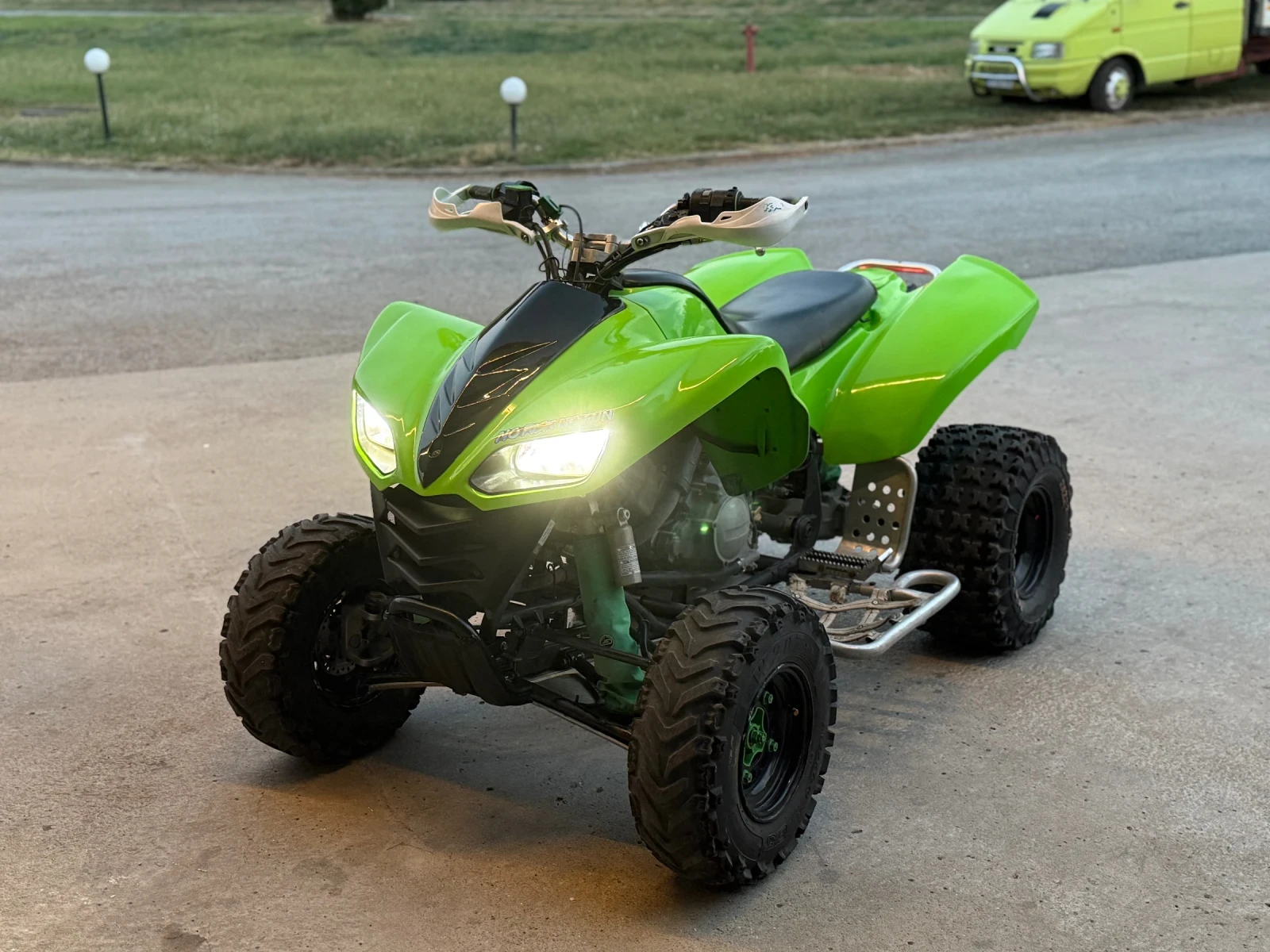 Kawasaki Kfx FMF, снимка 7 - Мотоциклети и мототехника - 55592207