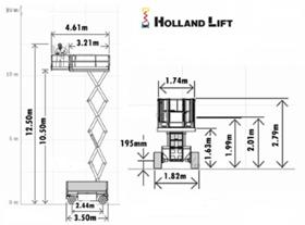  HOLLAND LIFT X105DL18  4x4 | Mobile.bg   16