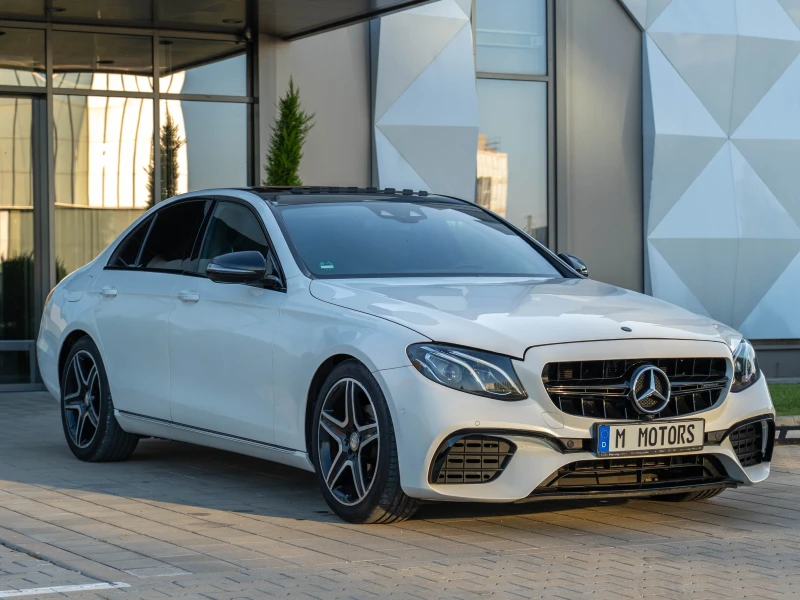 Mercedes-Benz E 220 AMG Widescreen естествена кожа